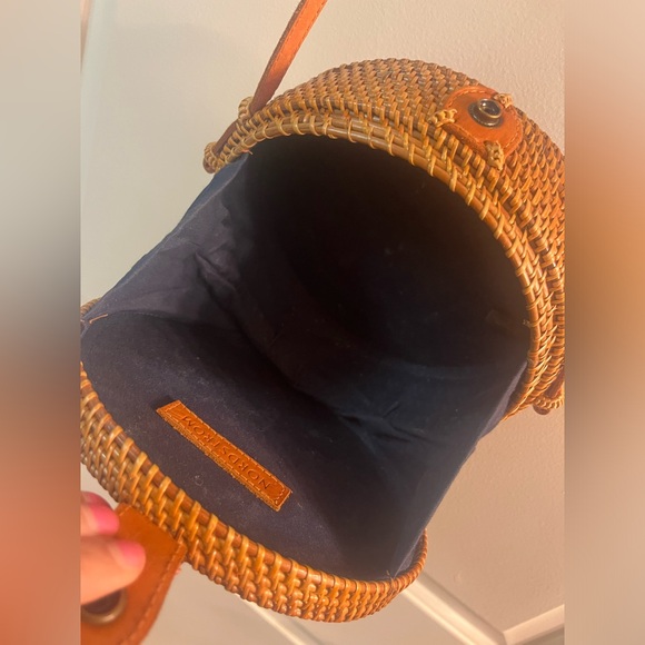 EUC: NORDSTROM Round Straw Bag - Picture 6 of 7